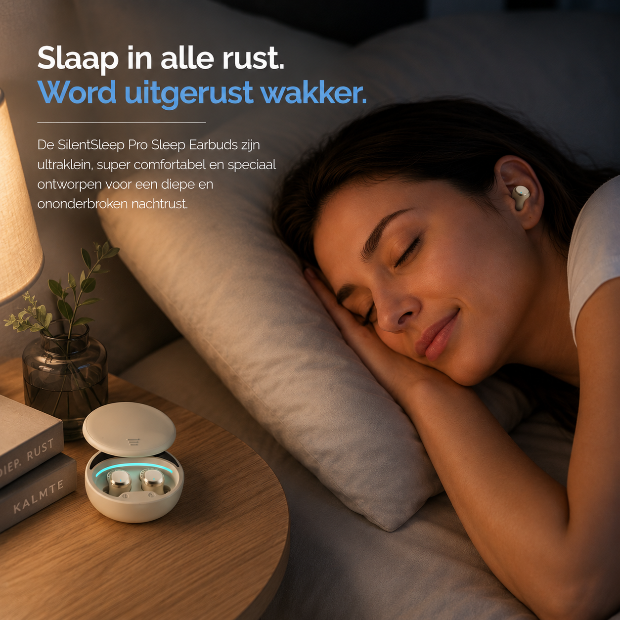 Waarom Sleep Earbuds dé oplossing zijn voor een diepere en ongestoorde nachtrust