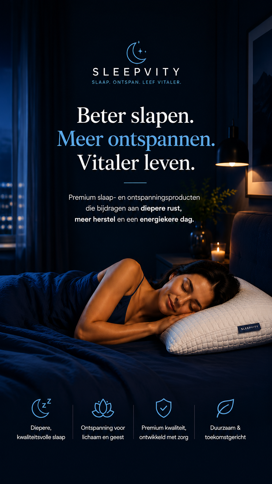 Sleepvity – Dé webshop voor premium slaapproducten, ontspanning en een betere nachtrust
