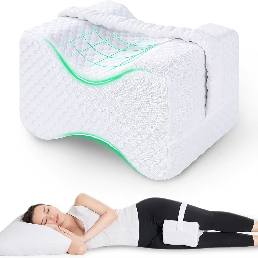 Sleepvity Kniekussen met memory foam