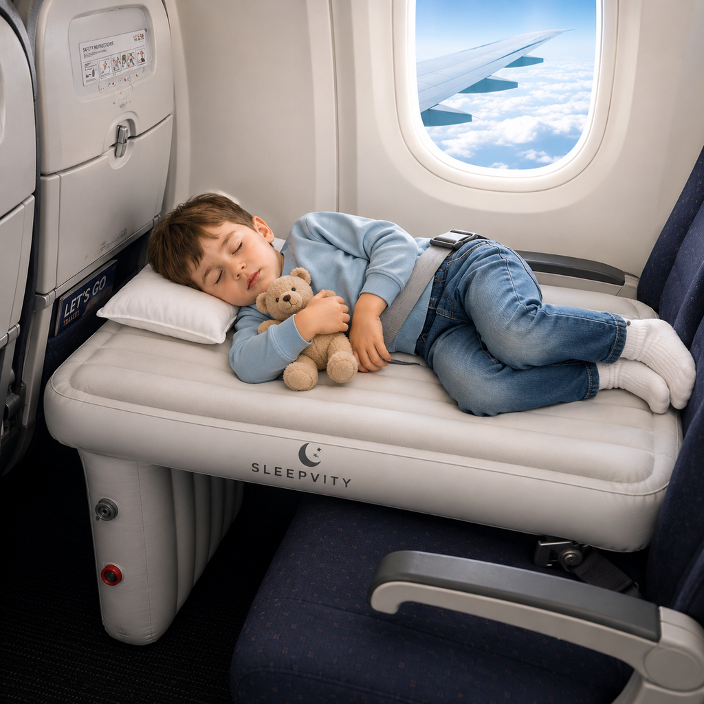 Sleepvity Opblaasbaar Reisbed Voor Kinderen