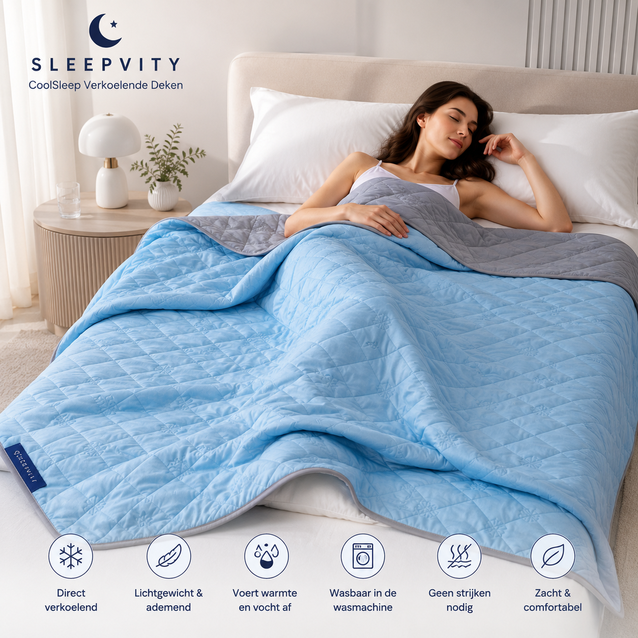 Sleepvity™ CoolSleep Verkoelende Deken Premium