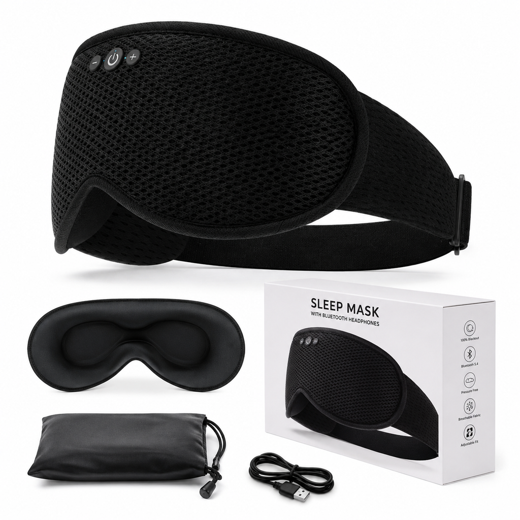 Sleepvity Bleutooth/Headphone 3D SleepMask Premium