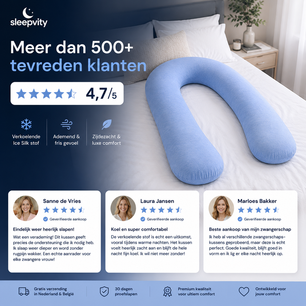 Sleepvity Cooling Zwangerschapskussen Premium
