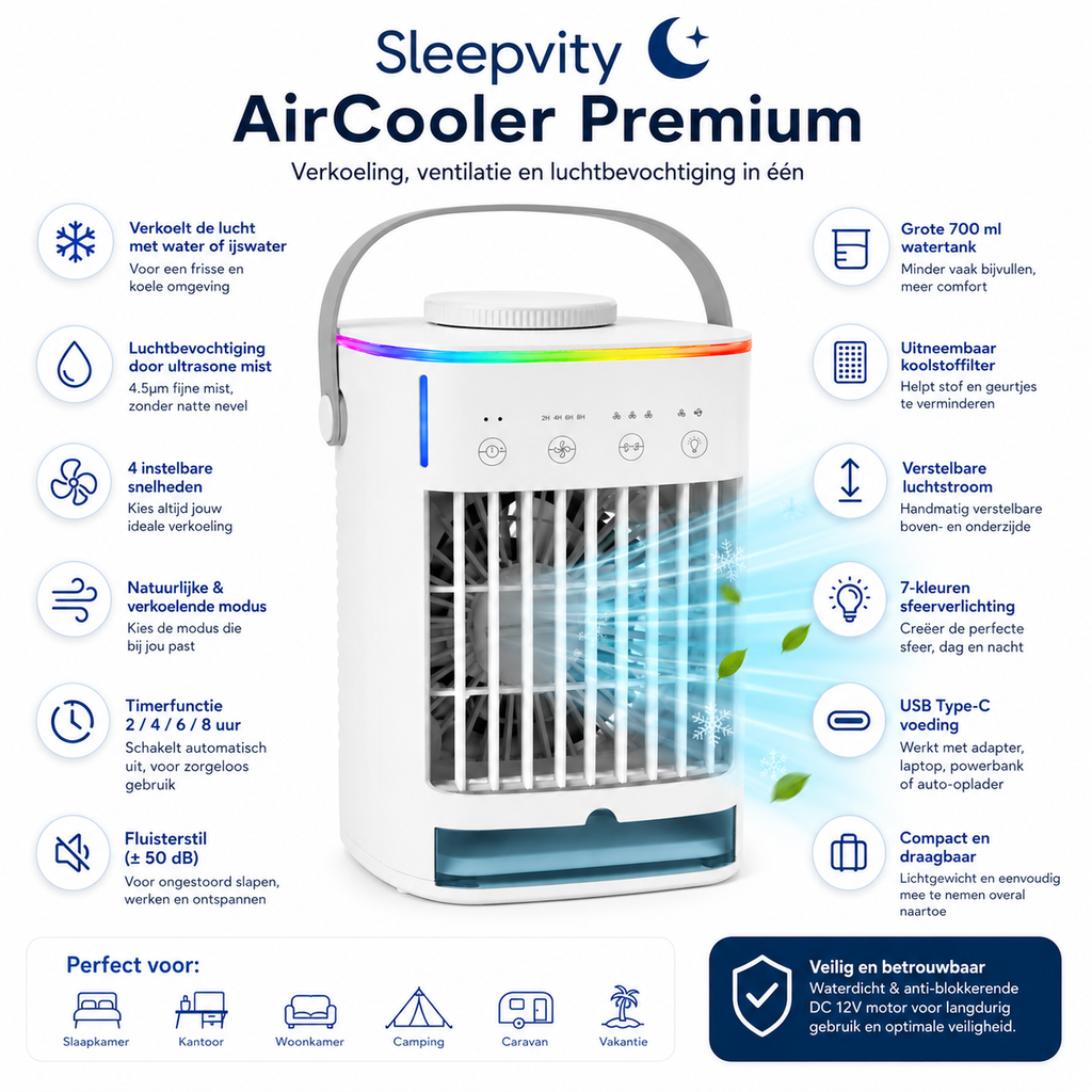 Sleepvity AirCooler Premium