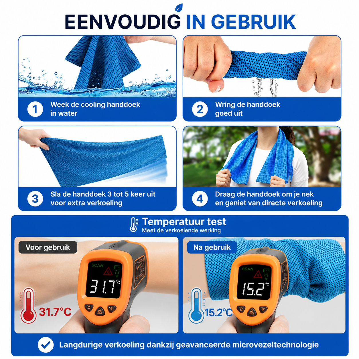 Sleepvity Cooling Handdoek Premium