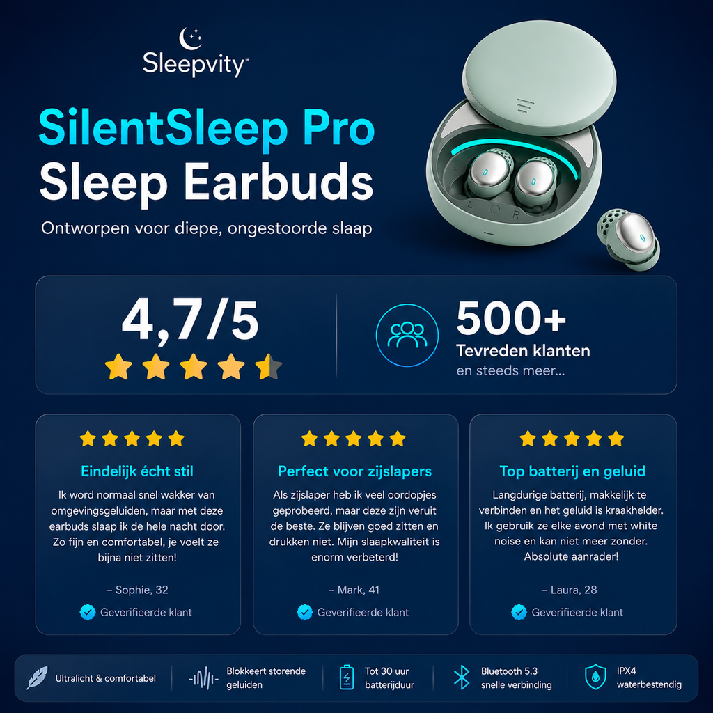 Sleepvity SilentSleep Pro Sleep Earbuds