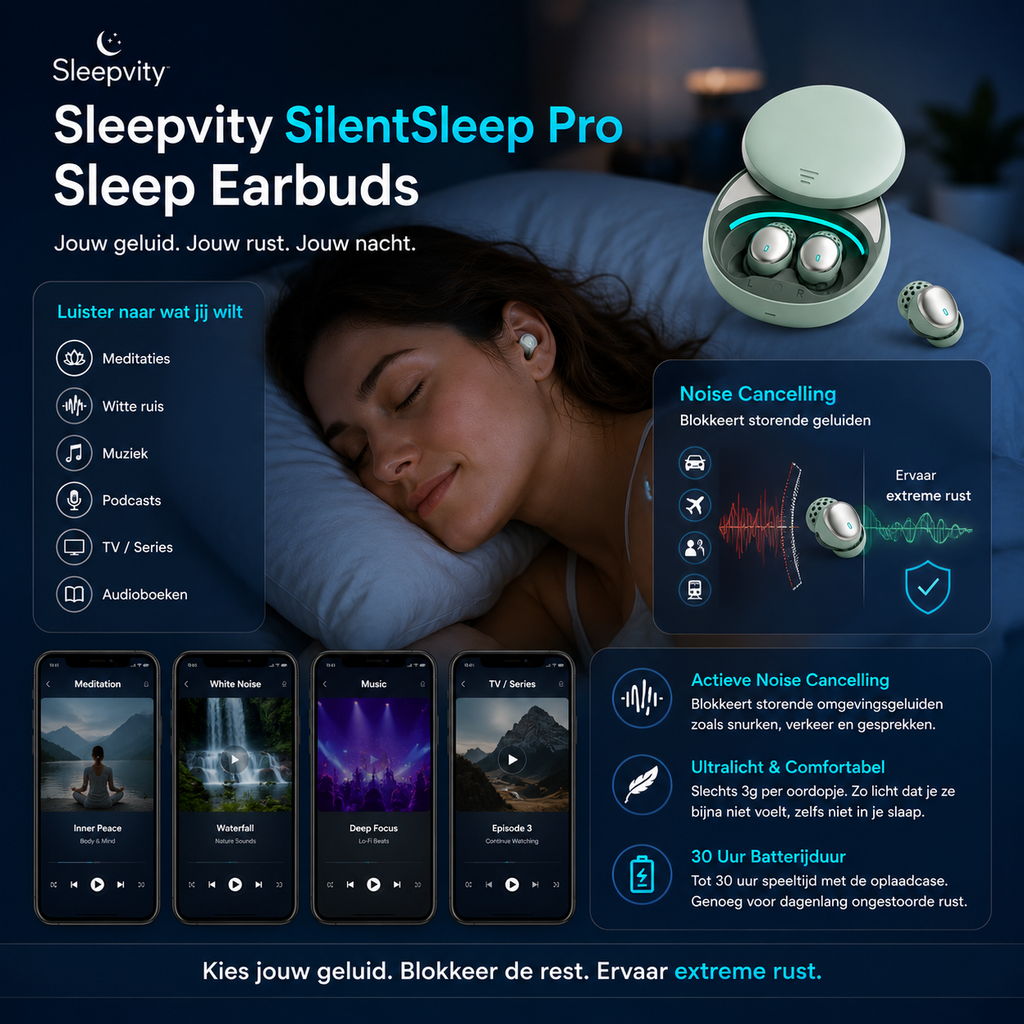 Sleepvity SilentSleep Pro Sleep Earbuds