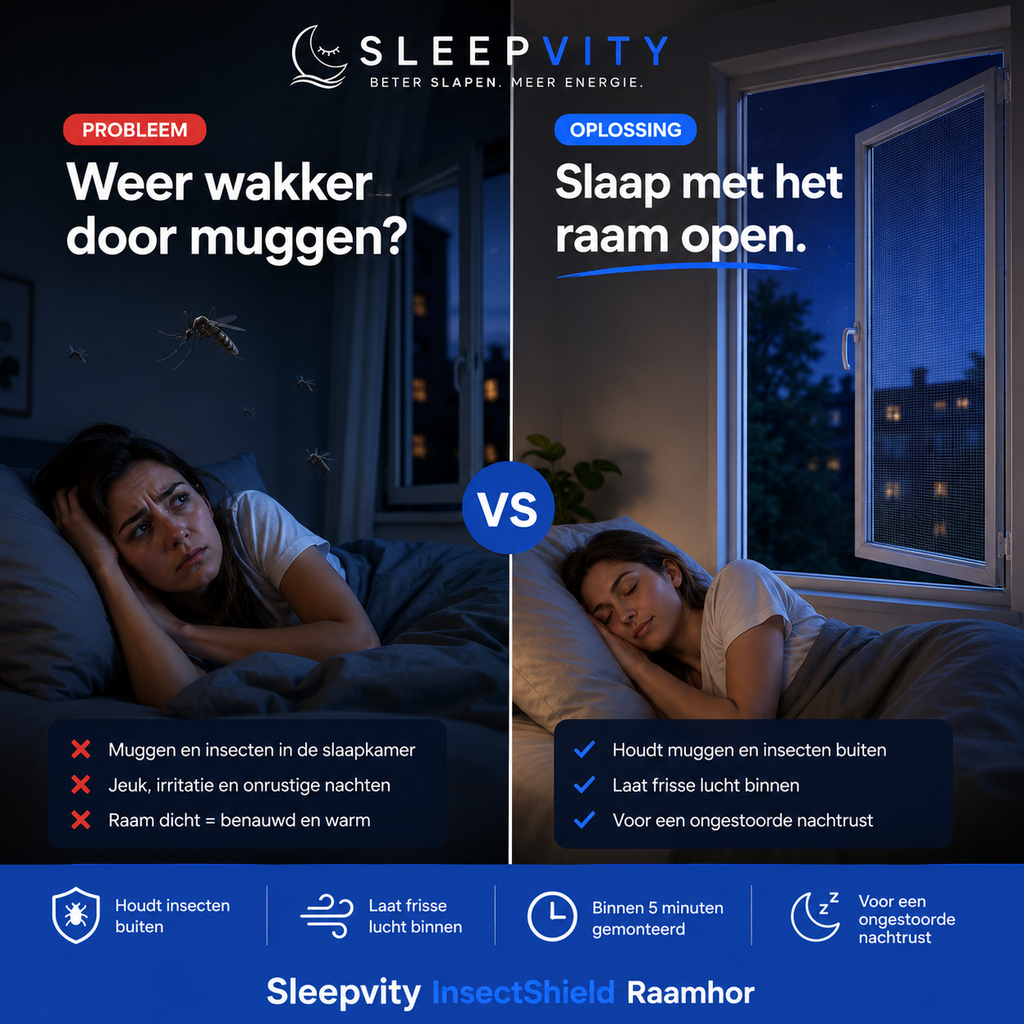 Sleepvity InsectShield Raamhor