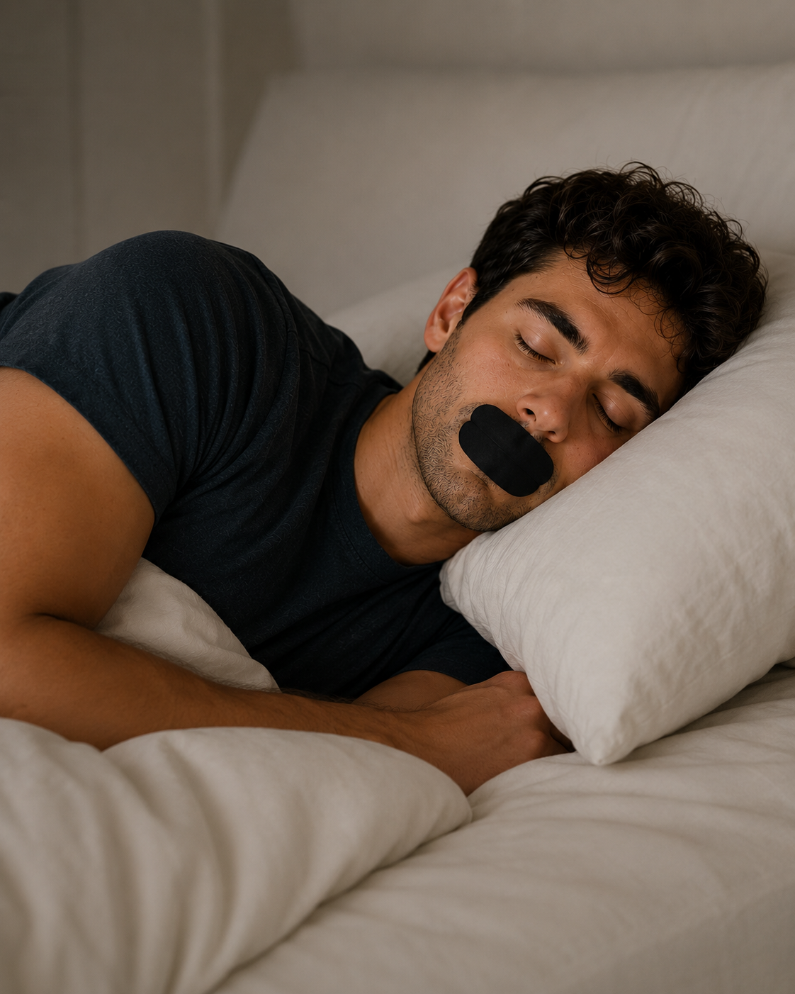 Sleepvity Mondtape (30 of 60 stuks, zwart)