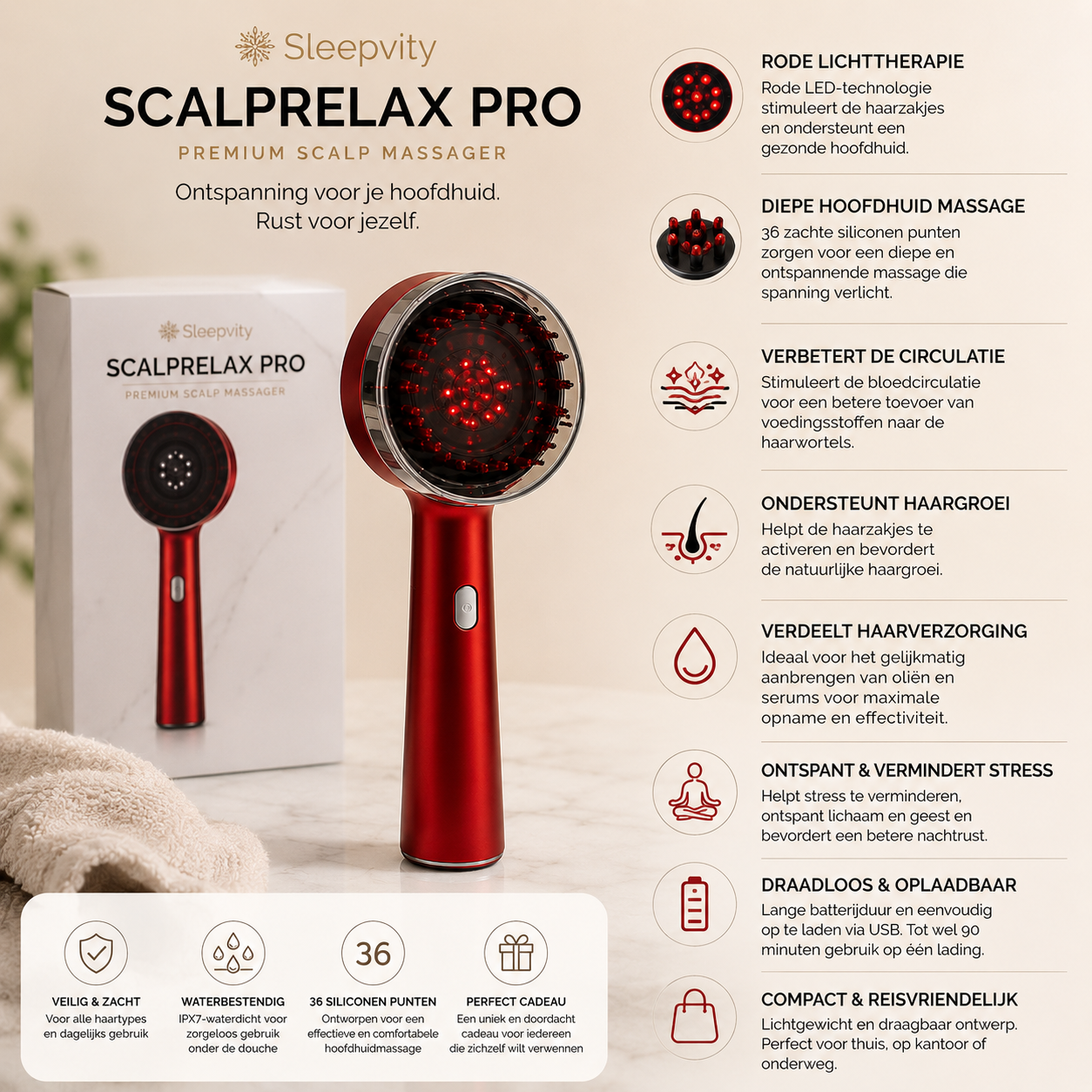Sleepvity™ ScalpRelax Pro