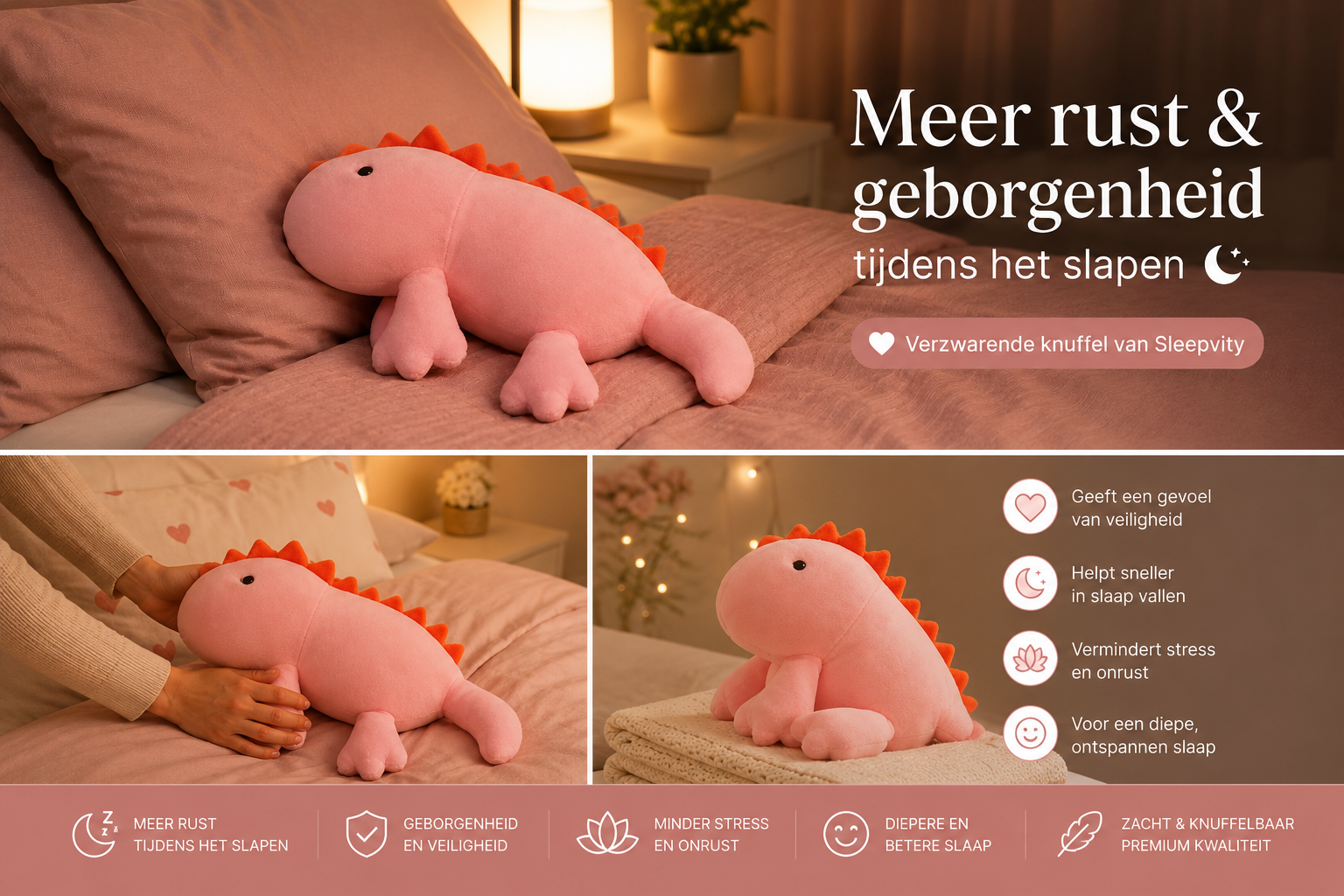 Sleepvity Rustgevende Verzwarende Knuffel