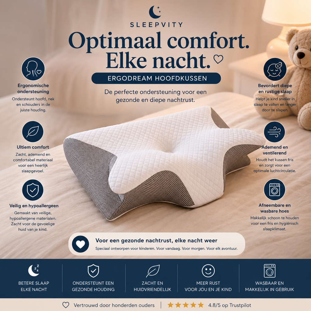 Sleepvity ErgoDream Hoofdkussen