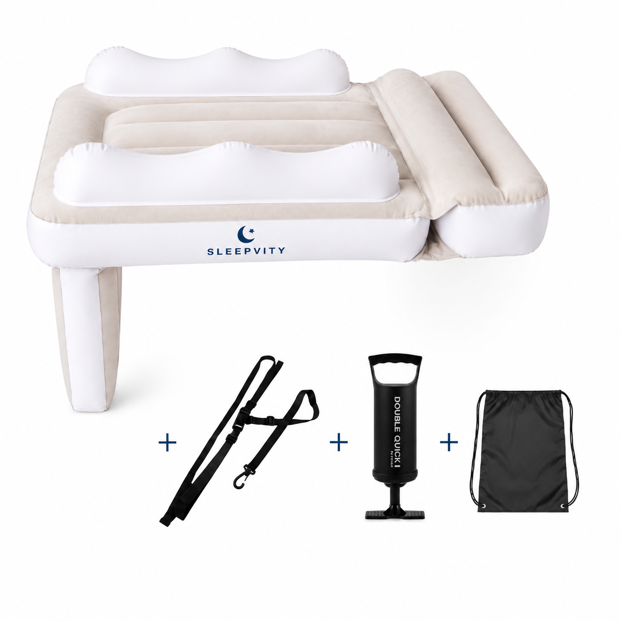 Sleepvity Opblaasbaar Reisbed Voor Kinderen
