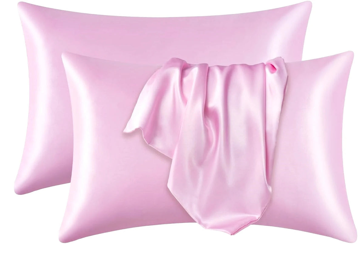Sleepvity SilkSleep Satijnen Kussenslopen – 2-Pack
