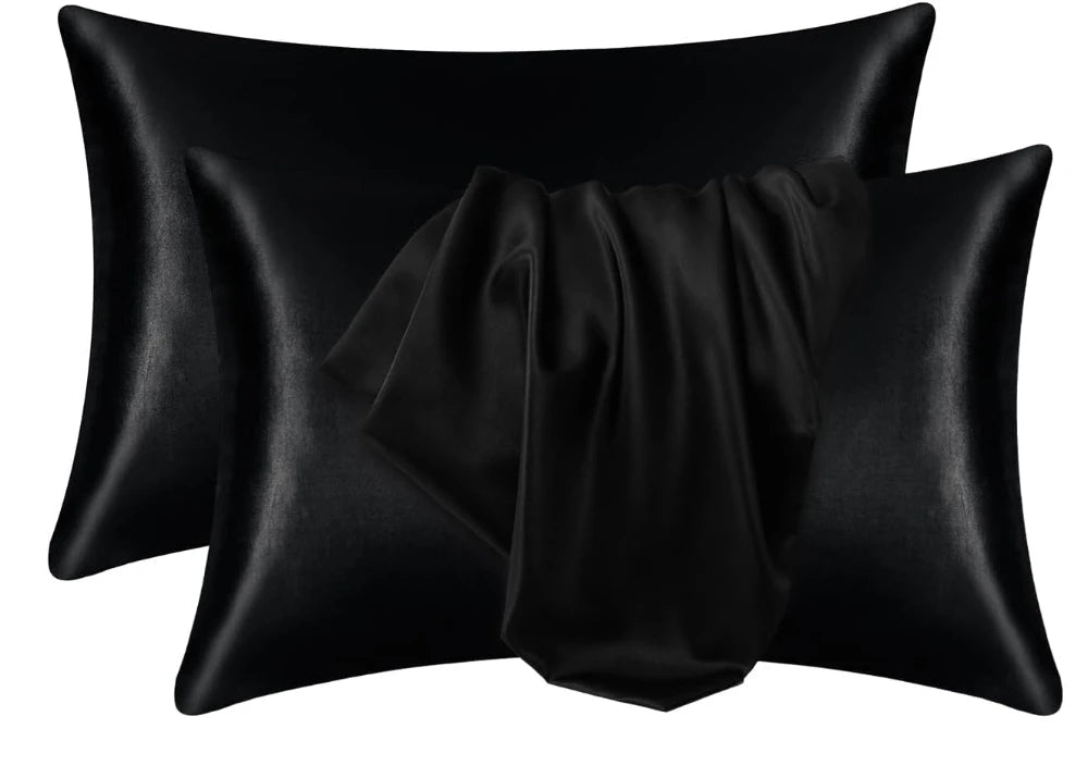 Sleepvity SilkSleep Satijnen Kussenslopen – 2-Pack