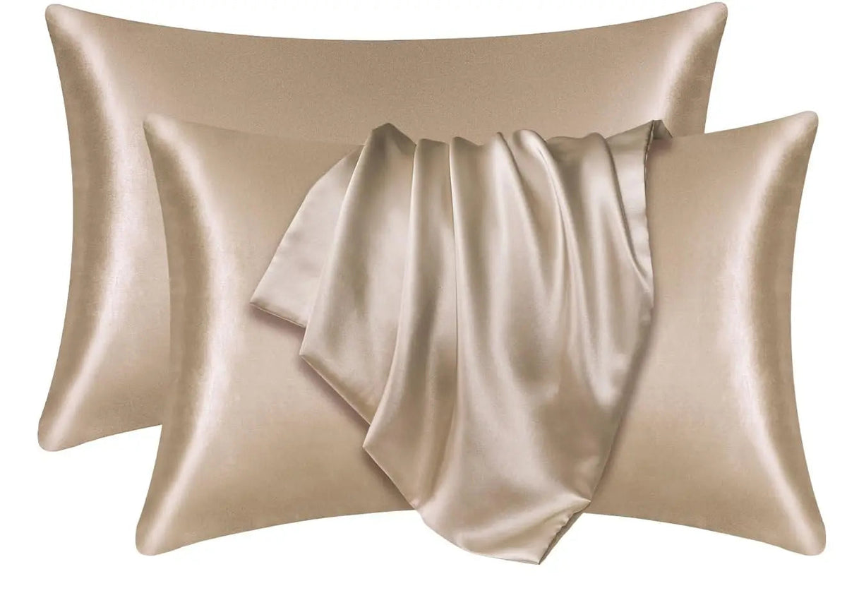 Sleepvity SilkSleep Satijnen Kussenslopen – 2-Pack
