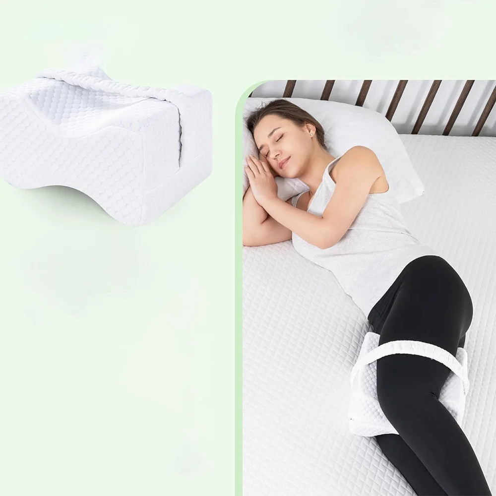 Sleepvity Kniekussen met memory foam